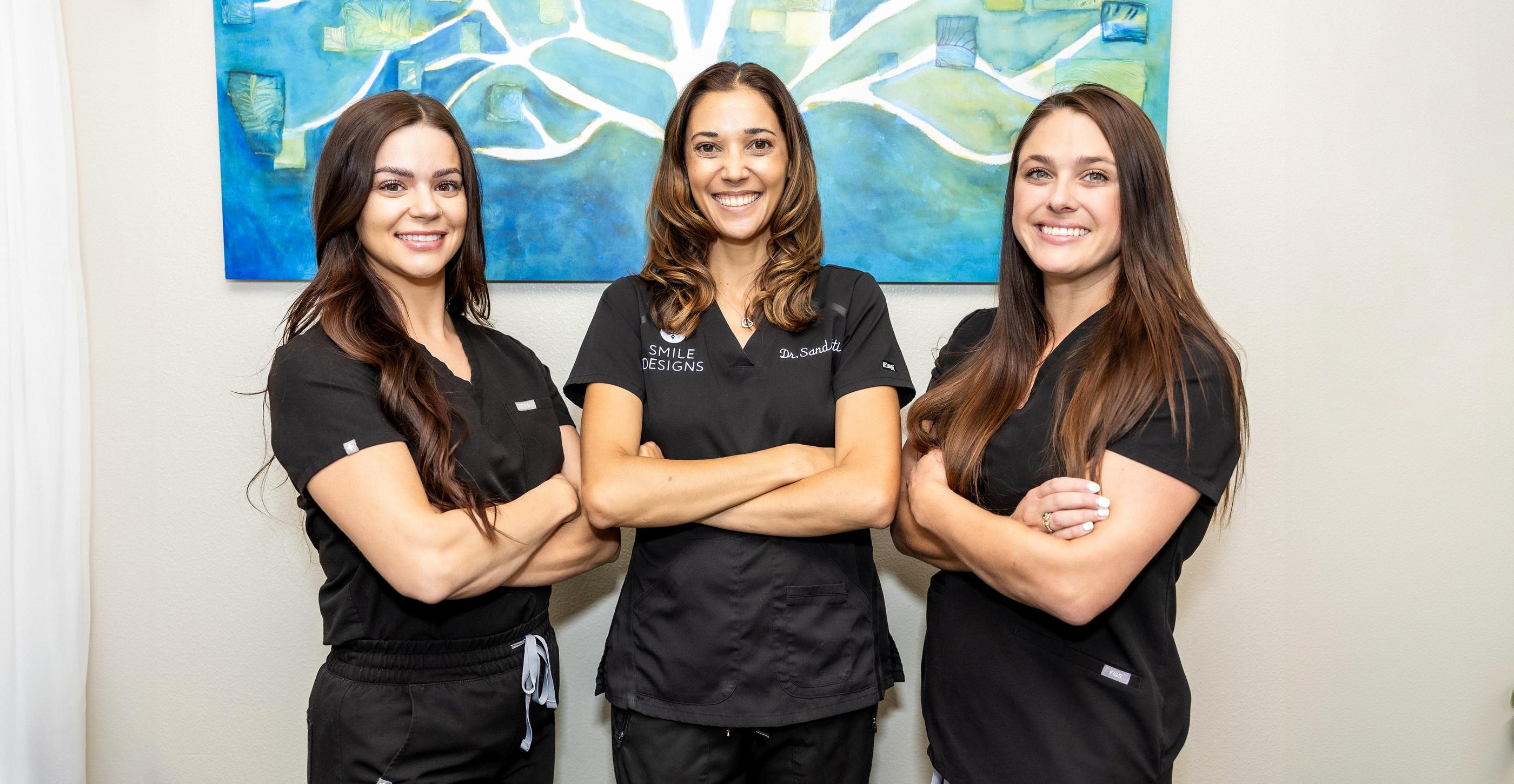 The dental team at Smile Designs Galleria